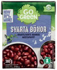 Bønner Svarte 380g Gogreen