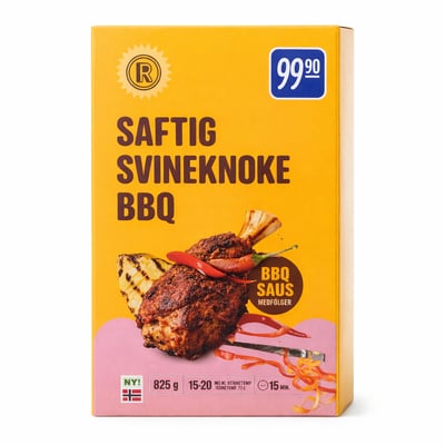 Saftig svineknoke BBQ