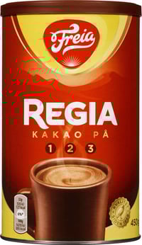Sjokoladedrikk 450g boks Regia