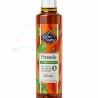 Pizzaolje økologisk med chili, hvitløk og basilikum