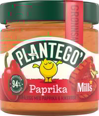 Grønnsakspålegg Grillet Paprika 165g Plantego'