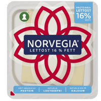 Norvegia Lett Skivet 16% 300g