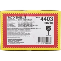 Tacoskjell 2,2kg