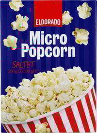 Micropopcorn Saltet 300g Eldorado