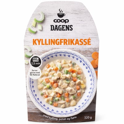 Coop Dagens Kyllingfrikassé