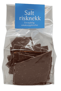 Bjørka Sjokolade Salt Risknekk 100g