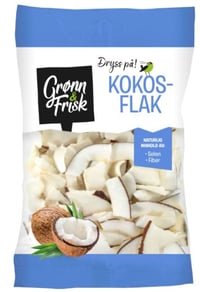 Kokosflak Tørket 80g Grønn&Frisk