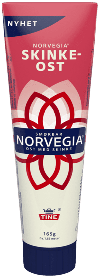 Norvegia Smøreost Skinke 165g