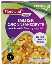 Fjordland Sunt & Godt Indiskgryte Grønnsaksgryte