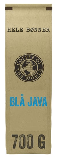Blå Java Hele Bønner 700g Cotw