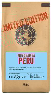 Moyobamba Peru Hele Bønner 250g Cotw