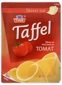 Taffelost Tomat skivet 130g Tine