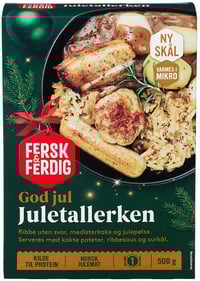 Juletallerken 500g Fersk&Ferdig
