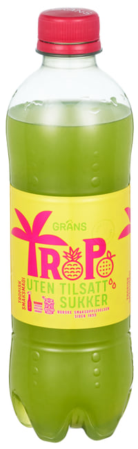 Tropo uten Sukker 0,45l Grans
