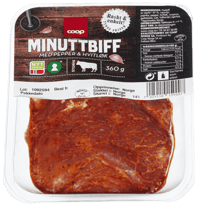 Coop Minuttbiff m/Pepper&Hvitløk