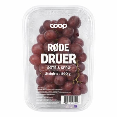 Coop Røde druer søte & sprø