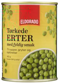 Erter Tørrede 410g Eldorado