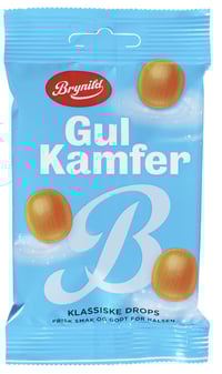 Brynild Gul Kamfer 60g