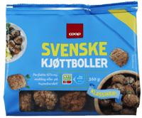 Coop Svenske Kjøttboller 360g