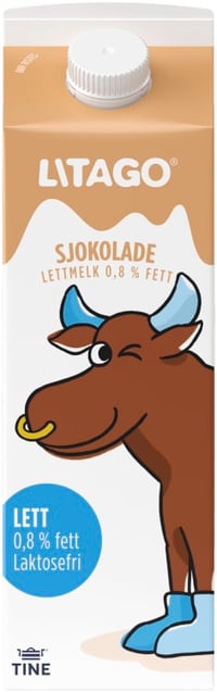 Litago Melk Sjokolade Lett 0,5l Tine