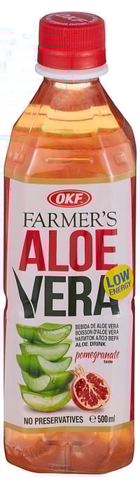 Okf Aloe Vera Granateple 500ml