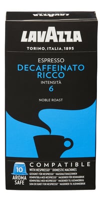 Kaffekapsler Decaffeinato 50g