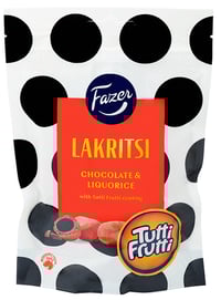 Fazer Lakritsi Choco Tutti Frutti 135g