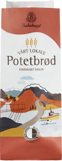 Potetbrød Vårt Lokale 750g Bakehuset