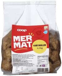 Coop Kjøttboller 1,2kg