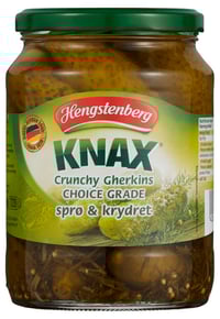 Agurker Syltede Hele 670g Hengstenberg