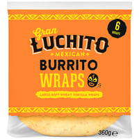 Gran Luchito Burrito Wraps 360g