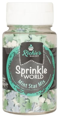 Strøssel Mint Star 60g Richie's Bakery
