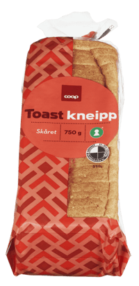 Coop Skåret Toastkneipp 750g