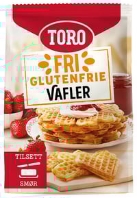 Vafler Mix glutenfri 246g Toro