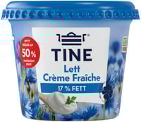 Creme Fraiche Lett 18% 300g Tine
