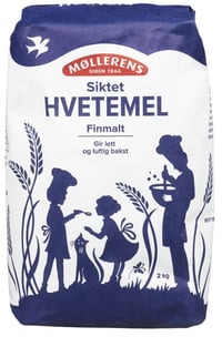 Hvetemel Siktet 4x2kg Møllerens