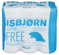 Mack Isbjørn Lite Free 6stk x 0,33l