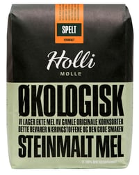 Økologisk Mel Spelt Finmalt 1 kg