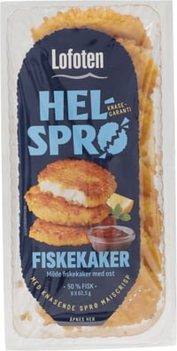 Fiskekaker Helsprø 500g Lofoten