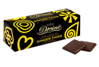 Divine After Dinner Ginger Thins 200g Fairtrade