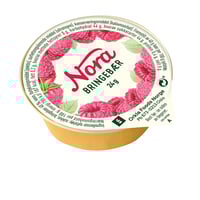Bringebærsylt Porsj 24g Nora