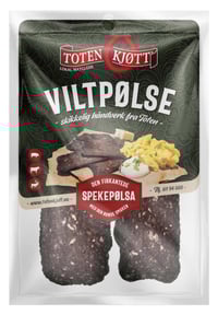 Viltpølse 100g Toten Kjøtt