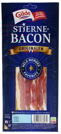Stjernebacon skivet 120g Gilde