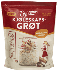 Synnøve Kjøleskapsgrøt Eple/Kanel/Pekan 300g
