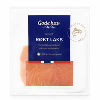 Skivet røkt laks