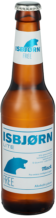 Isbjørn Lite Free 0,33l Fl