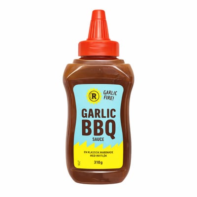 BBQ-saus med hvitløk