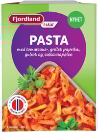 Pasta m/Tomatsaus 470g Fjordland