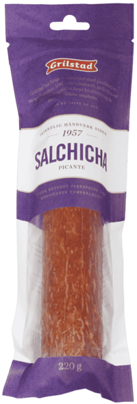 Grilstad Salchicha Picante hel 220g