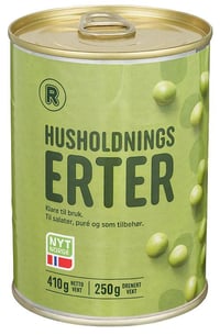 Husholdningserter 410 g
